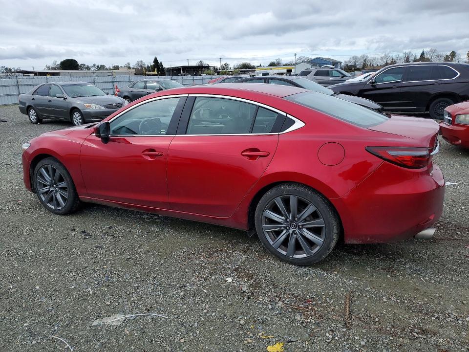 2019 Mazda 6 VIN JM1GL1VM1K1506957 COPART salvage auction — REAR END, Ca - Salvage Certificate, sold $15 on 2026-07-30 (photo 2)