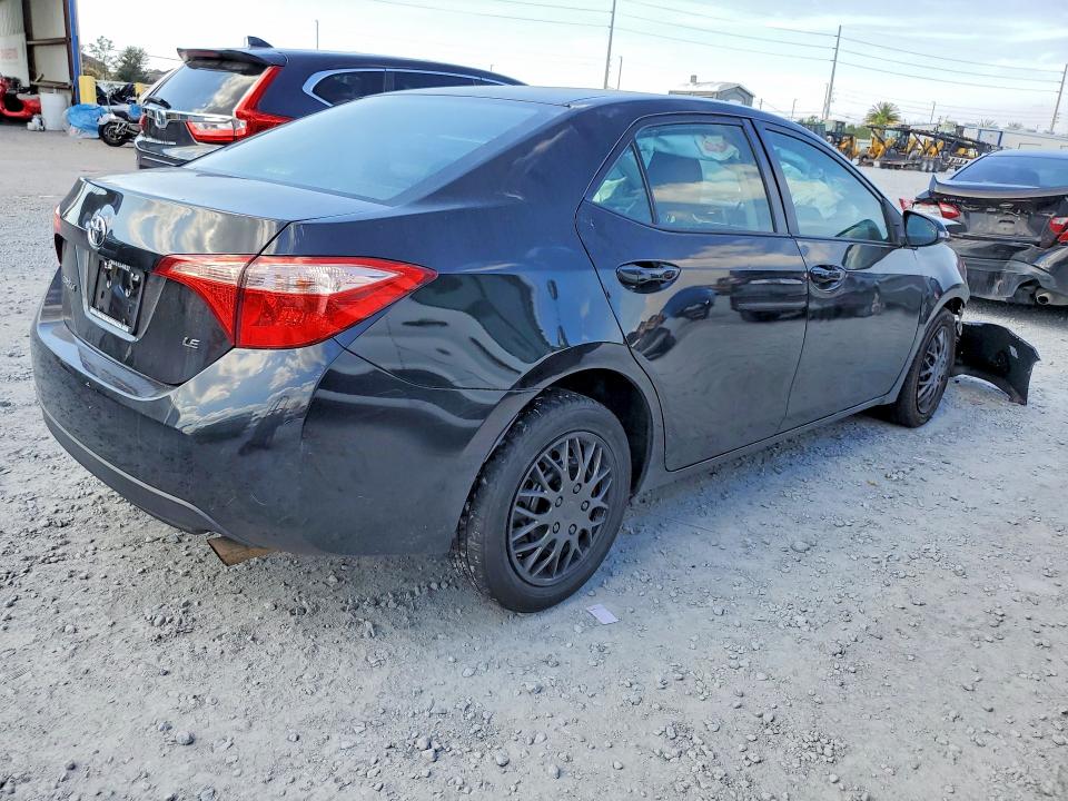 2018 Toyota Corolla VIN 5YFBURHE5JP803184 COPART salvage auction — FRONT END, Fl - Cert Of Title Slvg Rebuildable, sold $1,750 on 2026-07-24 (photo 3)