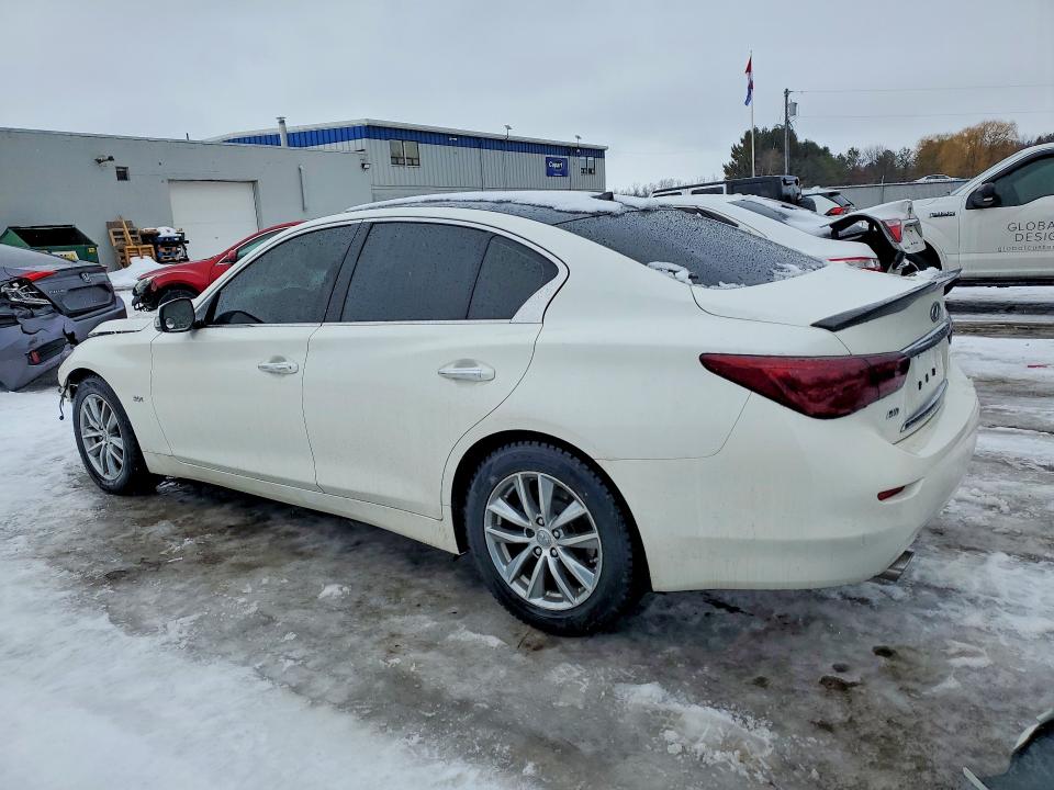2017 Infiniti Q50 VIN JN1EV7AR3HM838978 COPART salvage auction — FRONT END, ON - PERMIT SALVAGE, sold $300 on 2026-07-28 (photo 2)