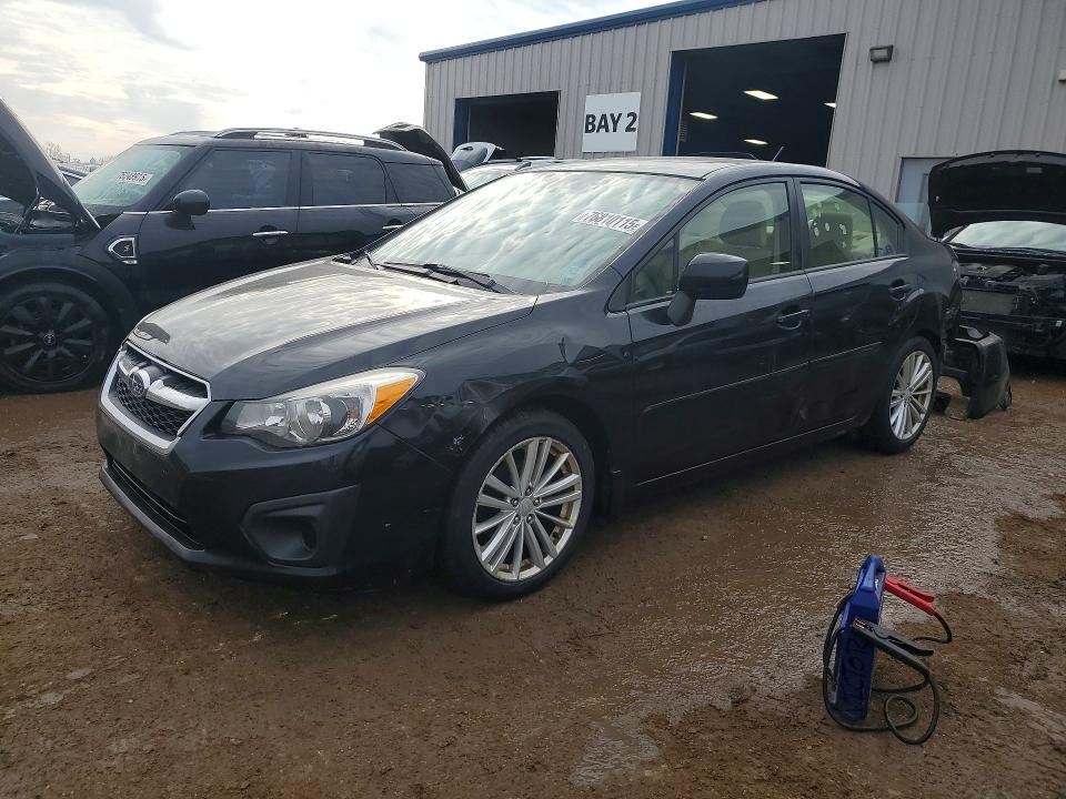 2013 Subaru Impreza VIN JF1GJAD63DH028274 COPART salvage auction — REAR END, Il - Certificate Of Title, sold $550 on 2026-07-28 (photo 1)