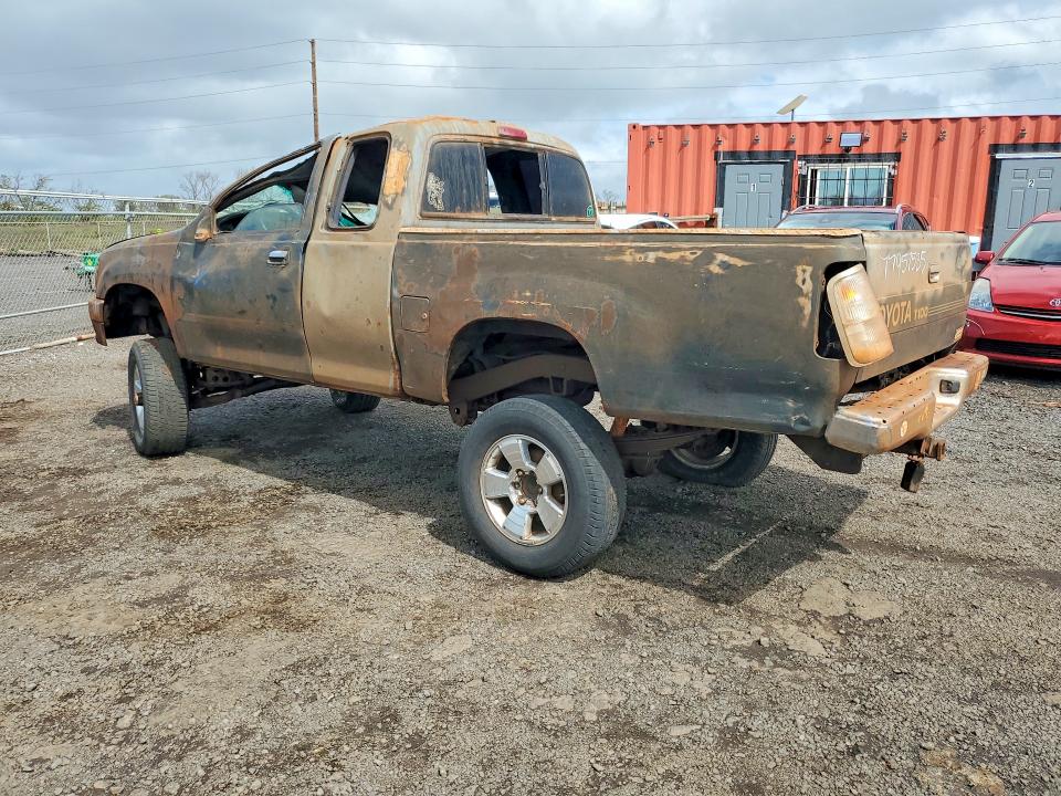 1996 Toyota T100 VIN JT4UN24D4T0021627 COPART salvage auction — ROLLOVER, Hi - Certificate Of Salvage, sold $1 on 2026-07-20 (photo 2)