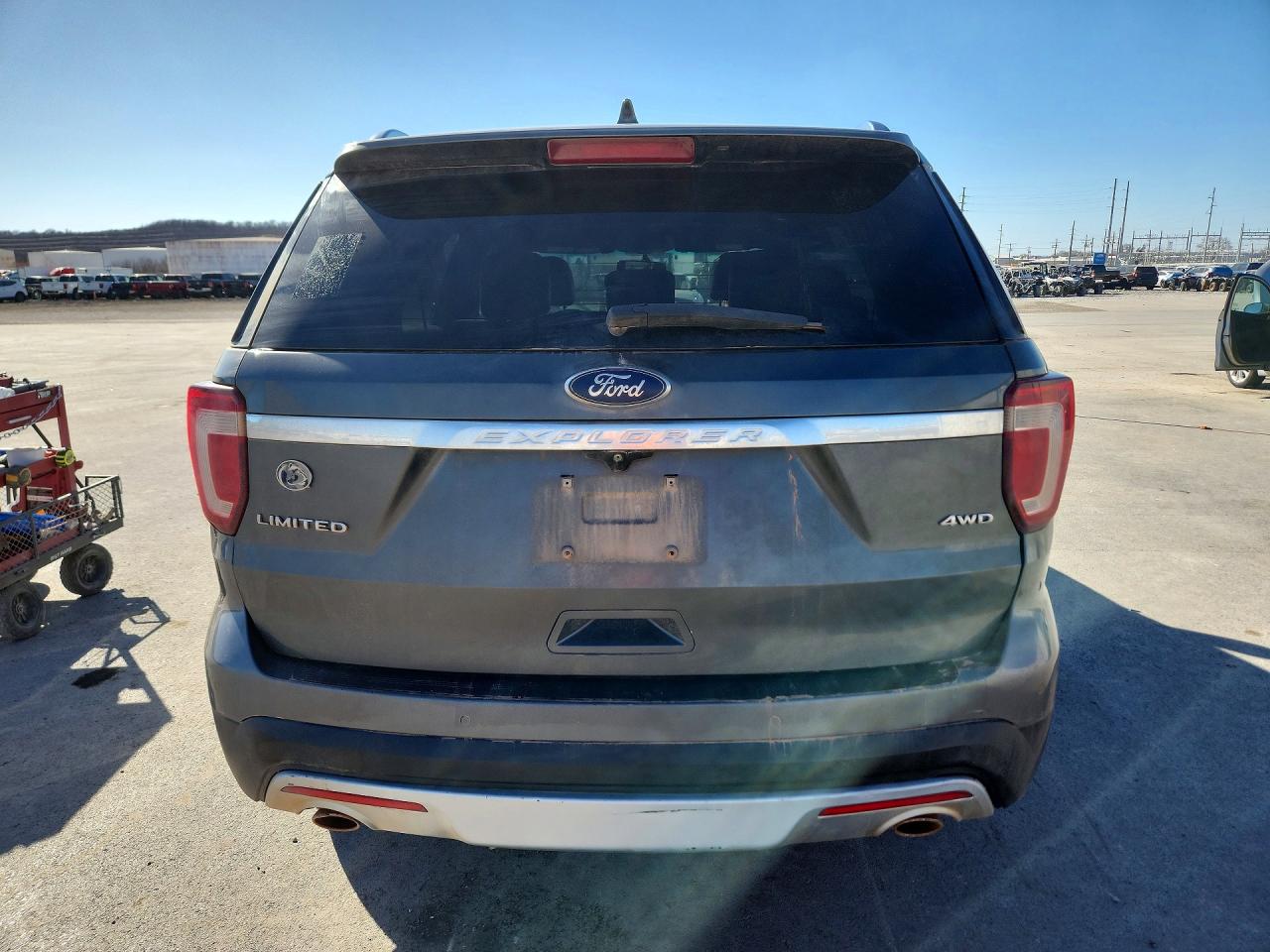 2016 Ford Explorer VIN 1FM5K8F84GGA26738 COPART salvage auction — Side, OK - CERTIFICATE OF TITLE, sold $2,900 on 2026-07-01 (photo 6)