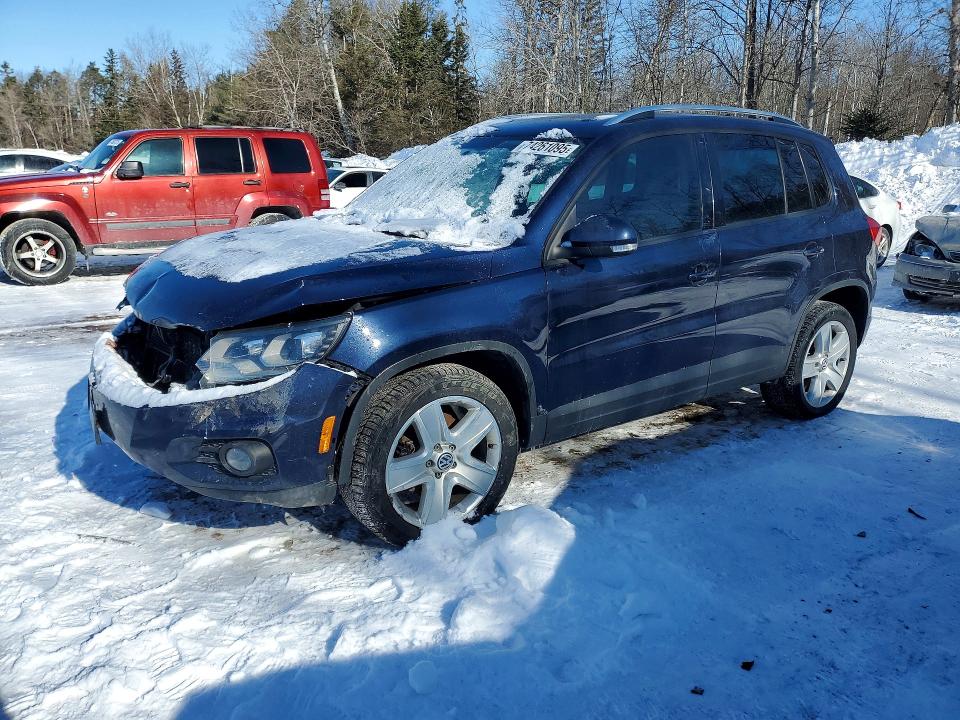 2015 Volkswagen Tiguan VIN WVGJV7AX1FW553557 COPART salvage auction — FRONT END, Salvage Title, sold $1,750 on 2026-07-14 (photo 1)