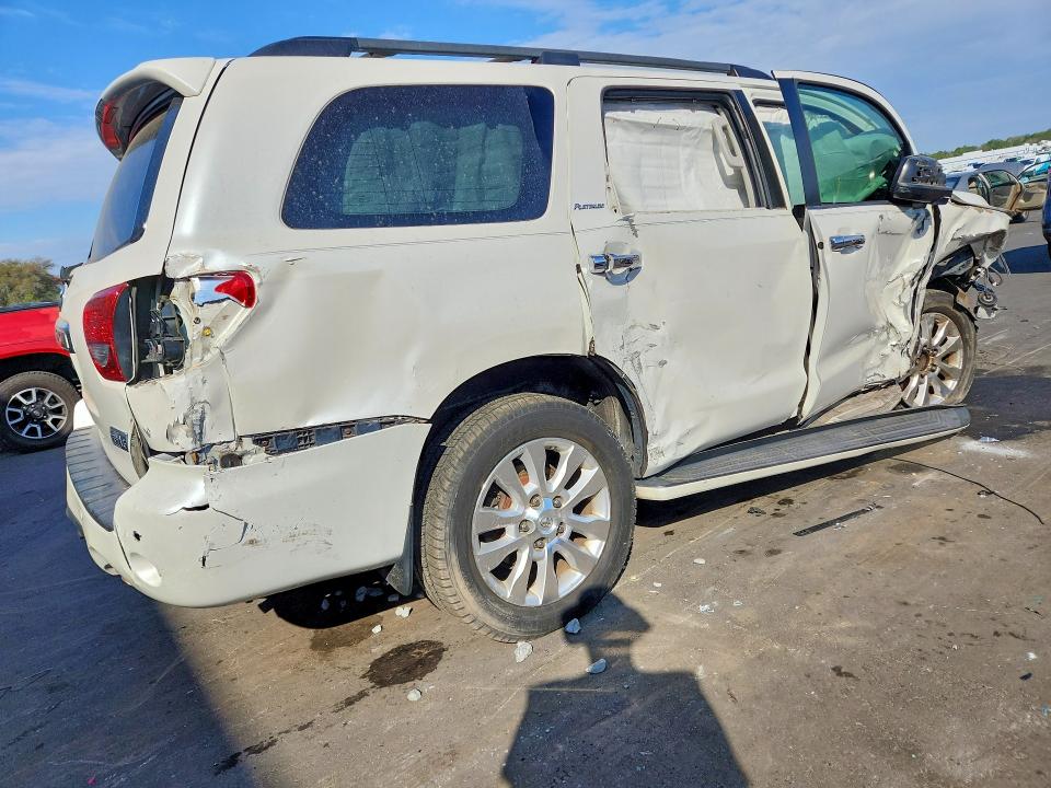 2010 Toyota Sequoia VIN 5TDYY5G19AS028417 COPART salvage auction — FRONT END, Fl - Cert Of Title Slvg Rebuildable, sold $2,800 on 2026-07-13 (photo 3)