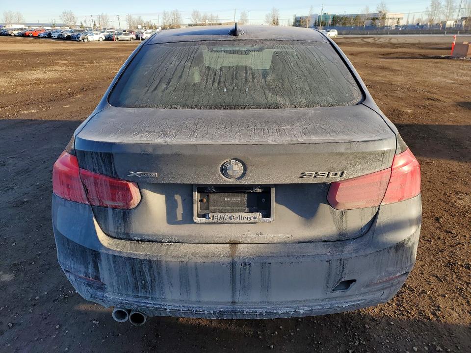2018 BMW 3 series VIN WBA8D9C50JA614946 COPART salvage auction — HAIL, Other, sold $7,200 on 2026-08-18 (photo 6)