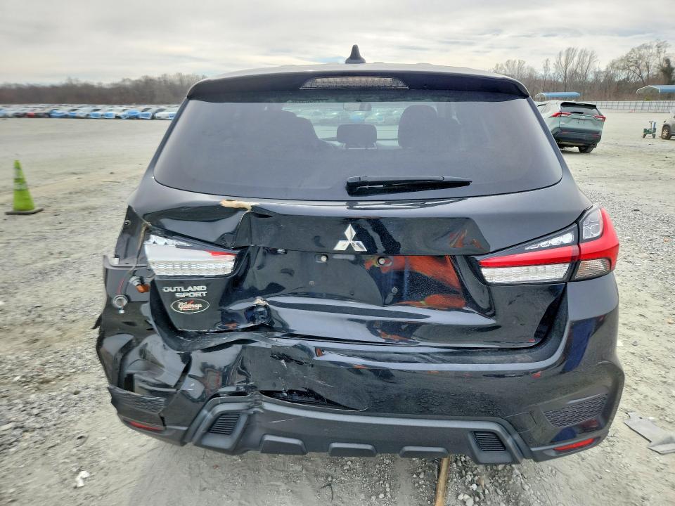 2020 Mitsubishi Outlander VIN JA4AP3AU0LU017472 COPART salvage auction — REAR END, Sc - Cert Of Title-Salvage, sold $4,350 on 2026-07-06 (photo 6)