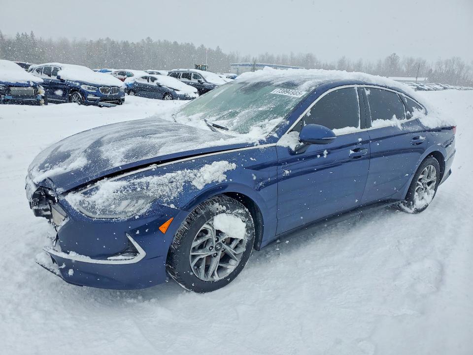 2021 Hyundai Sonata VIN 5NPEG4JA1MH110791 COPART salvage auction — FRONT END, ON - PERMIT SALVAGE, sold $2,450 on 2026-07-23 (photo 1)