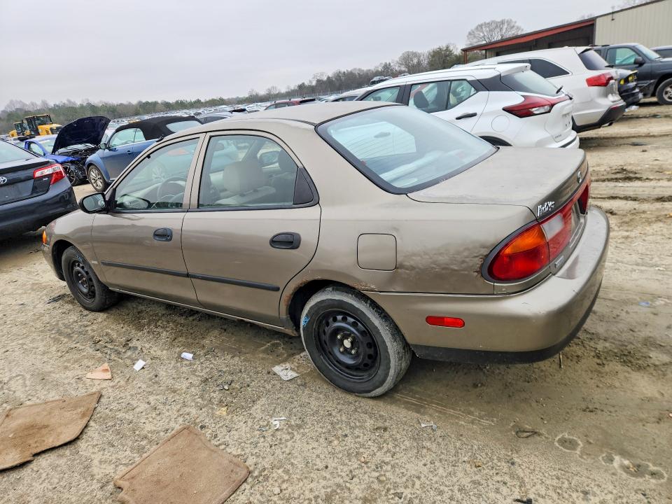 1998 Mazda Protege VIN JM1BC1418W0179387 COPART salvage auction — FRONT END, Md - Cert Of Salvage > 75% Damage, sold $250 on 2026-07-14 (photo 2)