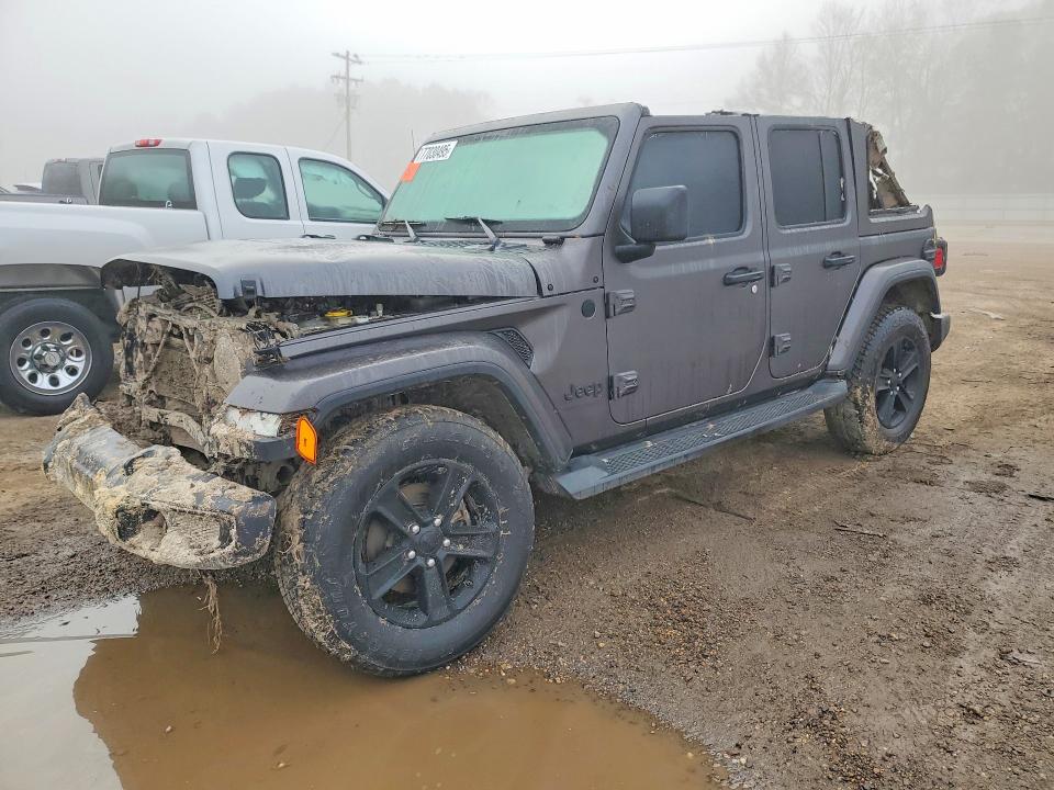 2021 Jeep Wrangler / VIN 1C4HJXEG4MW507663 — COPART salvage auction photo