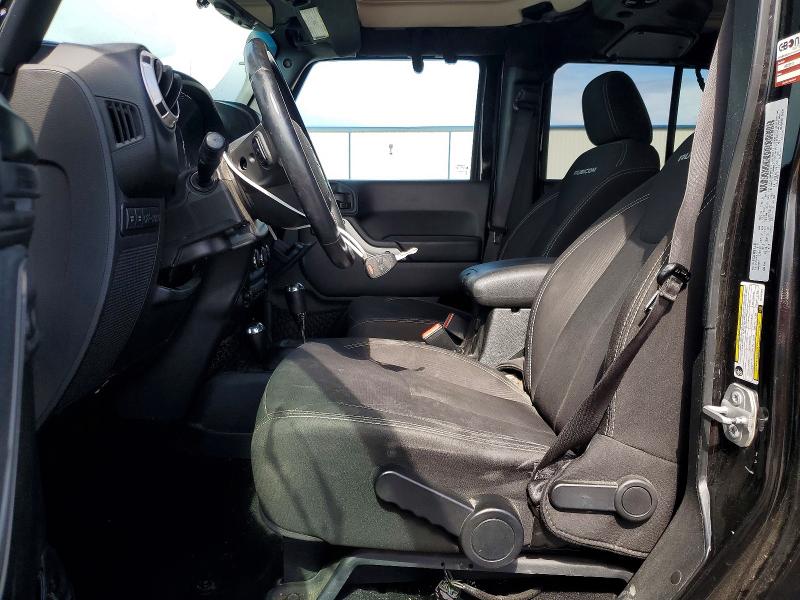 2017 Jeep Wrangler / VIN 1C4BJWFG8HL726051 COPART salvage auction — REAR END, Salvage Title, sold $7,200 on 2026-07-29 (photo 7)