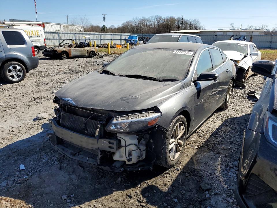 2017 Chevrolet Malibu limited VIN 1G1ZE5ST9HF118854 COPART salvage auction — FRONT END, Id - Salvage Certificate Of Title, sold $325 on 2026-07-02 (photo 1)
