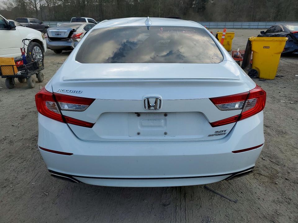2019 Honda Accord VIN 1HGCV2F38KA033953 COPART salvage auction — ROLLOVER, La - Cert Of Title-Salvage, sold $2,550 on 2026-07-02 (photo 6)