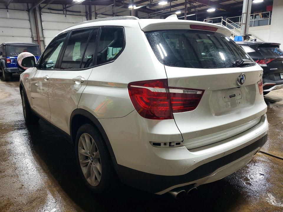 2016 BMW X3 VIN 5UXWX9C53G0D86877 COPART salvage auction — FRONT END, Ct - Cert Of Title-Salvage, sold $1,900 on 2026-07-07 (photo 2)