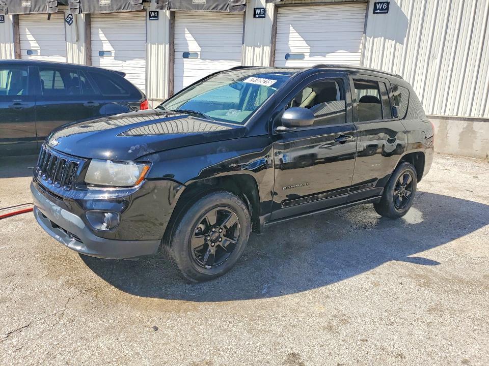 2014 Jeep Compass VIN 1C4NJCBA9ED844810 COPART salvage auction — MINOR DENT/SCRATCHES, In - Certificate Of Title (P), sold $375 on 2026-07-02 (photo 1)