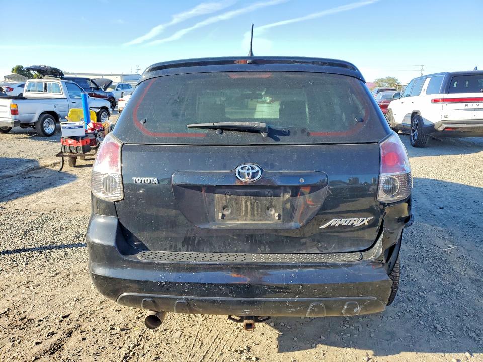 2008 Toyota Corolla VIN 2T1KR32E58C714197 COPART salvage auction — REAR END, Ca - Salvage Certificate, sold $875 on 2026-07-31 (photo 6)