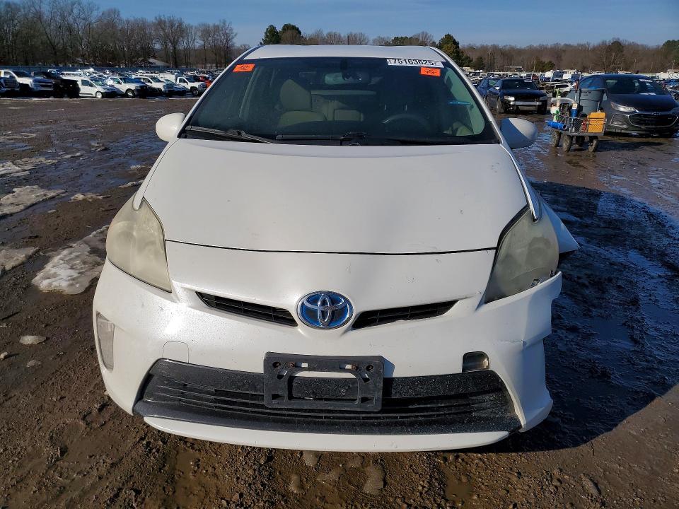 2013 Toyota Prius VIN JTDKN3DUXD5550484 COPART salvage auction — FRONT END, Ar - Certificate Of Title, sold $1,100 on 2026-07-27 (photo 5)