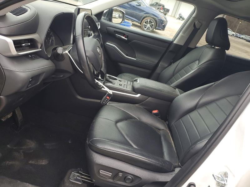 2021 Toyota Highlander VIN 5TDHZRBH3MS536542 COPART salvage auction — FRONT END, Ms - Cert Of Title-Salvaged, sold $16,500 on 2026-07-15 (photo 7)