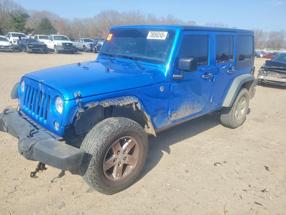 2015 Jeep Wrangler / VIN 1C4BJWDG2FL652447 COPART salvage auction — FRONT END, Ar - Certificate Of Title, sold $60 on 2026-07-20 (photo 1)