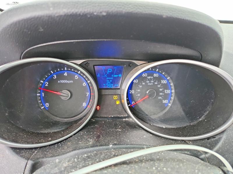 2013 Hyundai Tucson VIN KM8JU3AC5DU721931 COPART salvage auction — REAR END, Oh - Cert Of Title-Salvage, sold $2,250 on 2026-07-07 (photo 9)