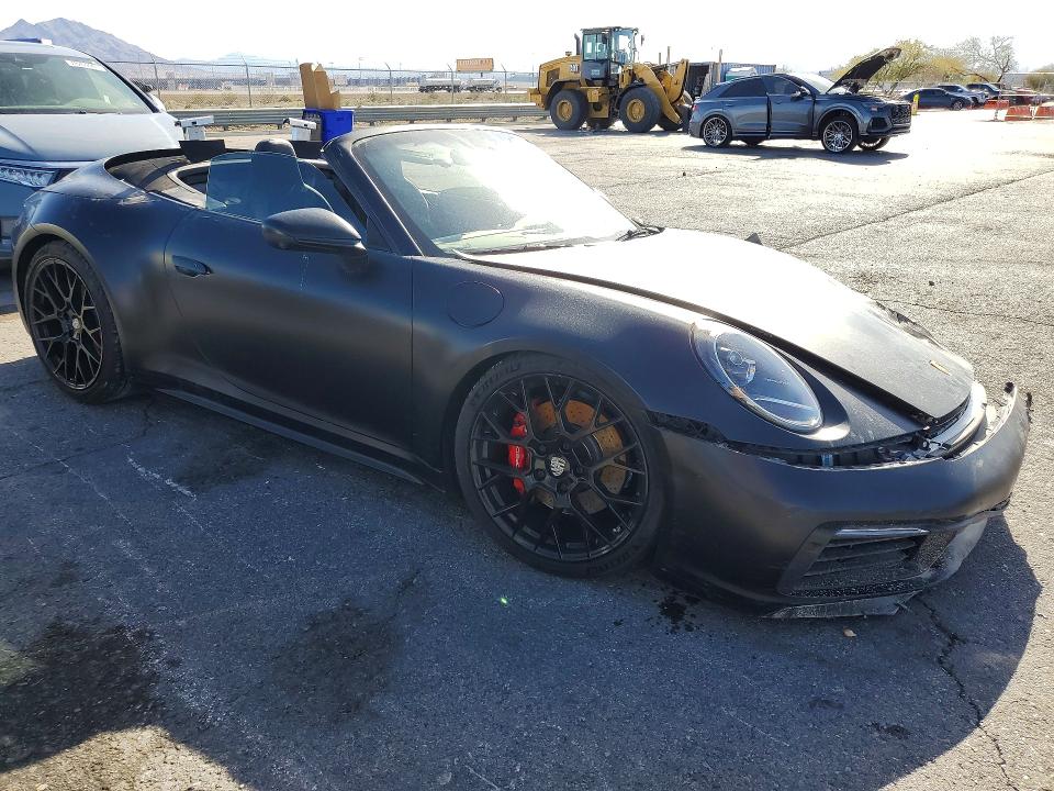2022 Porsche VIN WP0CB2A95NS245601 COPART salvage auction — UNDERCARRIAGE, Salvage Title, sold $48,750 on 2026-07-27 (photo 4)