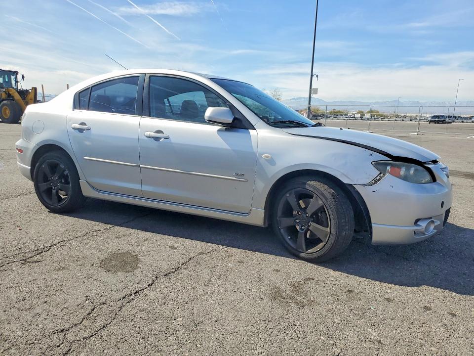 2006 Mazda 3 VIN JM1BK323761540427 COPART salvage auction — FRONT END, Ut - Salvage Certificate, sold $225 on 2026-07-06 (photo 4)