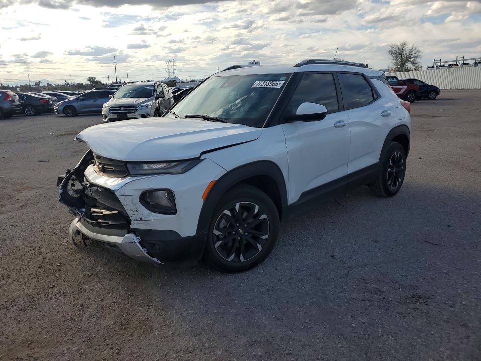 2022 Chevrolet Trailblazer VIN KL79MPSL7NB124416 COPART salvage auction — FRONT END, Az - Cert Of Title - Salvage, sold $4,000 on 2026-07-06 (photo 1)