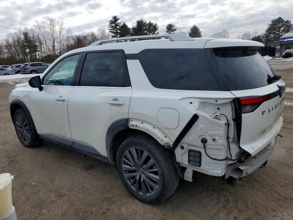 2023 Nissan Pathfinder VIN 5N1DR3CD8PC215959 COPART salvage auction — REAR END, Ma - Cert Of Title-Parts Only Salva, sold $12,000 on 2026-07-02 (photo 2)
