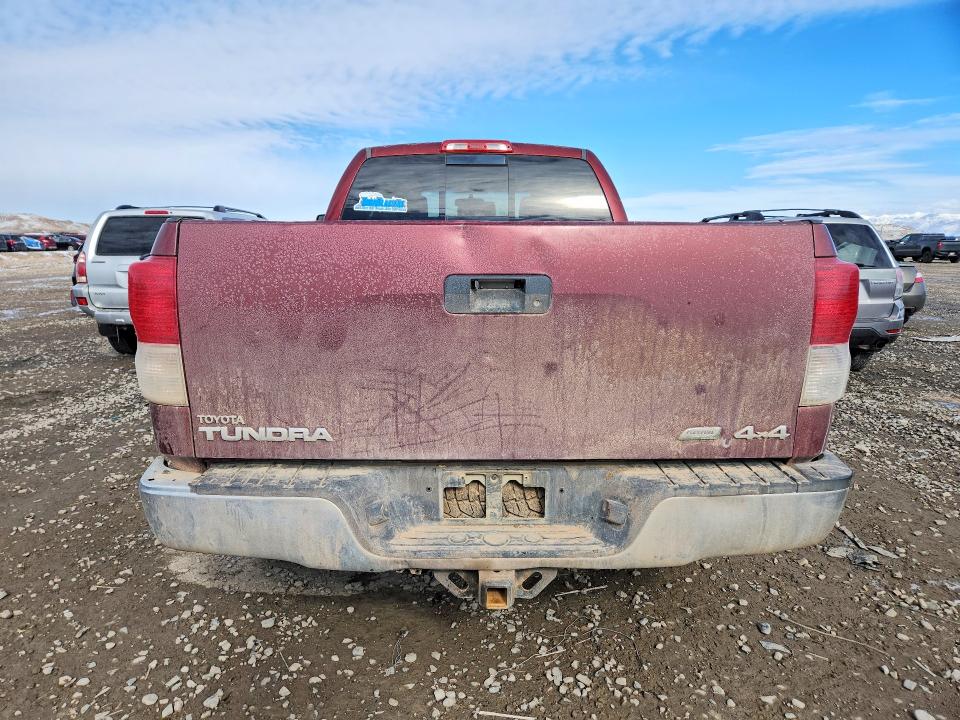 2010 Toyota Tundra VIN 5TFUW5F17AX099910 COPART salvage auction — FRONT END, Ut - Salvage Certificate, sold $2,300 on 2026-07-10 (photo 6)