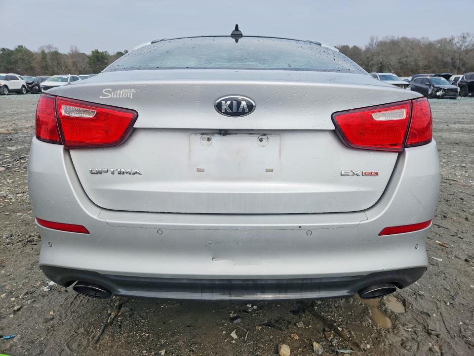 2014 Kia Optima VIN 5XXGN4A79EG314285 COPART salvage auction — FRONT END, Ga - Cert Of Title-Salvage, sold $775 on 2026-07-09 (photo 6)
