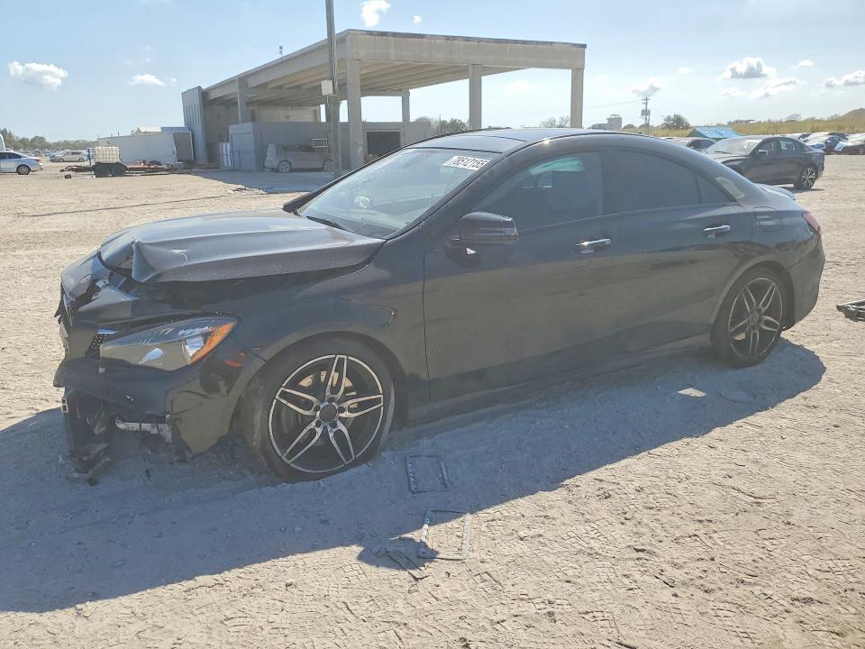 2019 Mercedes-benz Cla-klasse VIN WDDSJ4EB6KN708000 COPART salvage auction — FRONT END, Fl - Cert Of Title Slvg Rebuildable, sold $2,300 on 2026-07-09 (photo 1)