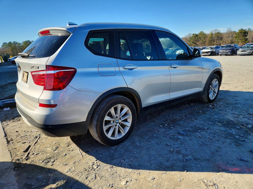 2017 BMW X3 VIN 5UXWX9C53H0T04676 COPART salvage auction — FRONT END, Al - Cert Of Title-Salvage Title, sold $3,350 on 2026-07-09 (photo 3)