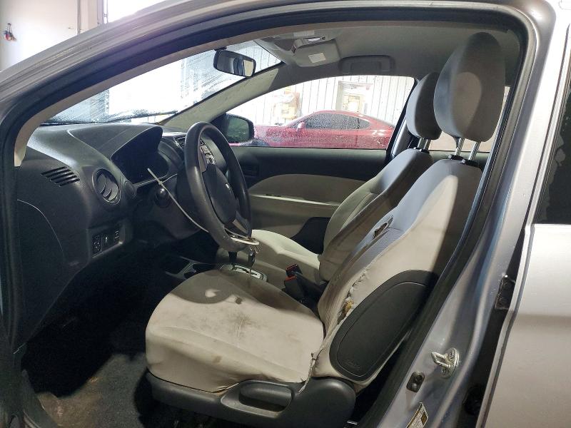 2017 Mitsubishi Mirage VIN ML32F3FJ9HHF08754 COPART salvage auction — FRONT END, Salvage Title, sold $975 on 2026-07-20 (photo 7)