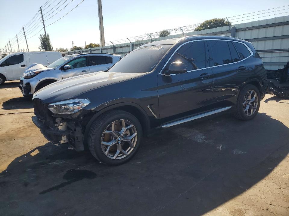 2020 BMW X3 VIN 5UXTY3C04LLU71170 — COPART salvage auction photo