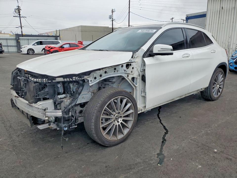 2018 Mercedes-benz Gla-klasse VIN WDCTG4EB5JJ476423 COPART salvage auction — FRONT END, Salvage Title, sold $3,500 on 2026-07-22 (photo 1)