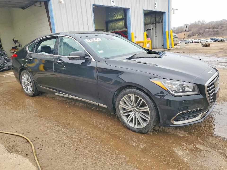 2019 Genesis G80 VIN KMTFN4JE2KU313108 COPART salvage auction — VANDALISM, Il - Salvage Certificate, sold $15,000 on 2026-07-08 (photo 4)