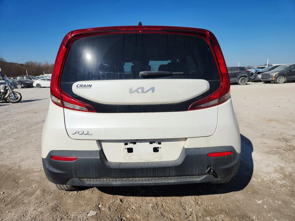 2022 Kia Soul VIN KNDJ23AU9N7180093 COPART salvage auction — FRONT END, Wv - Salvage Certificate, sold $3,200 on 2026-07-22 (photo 6)