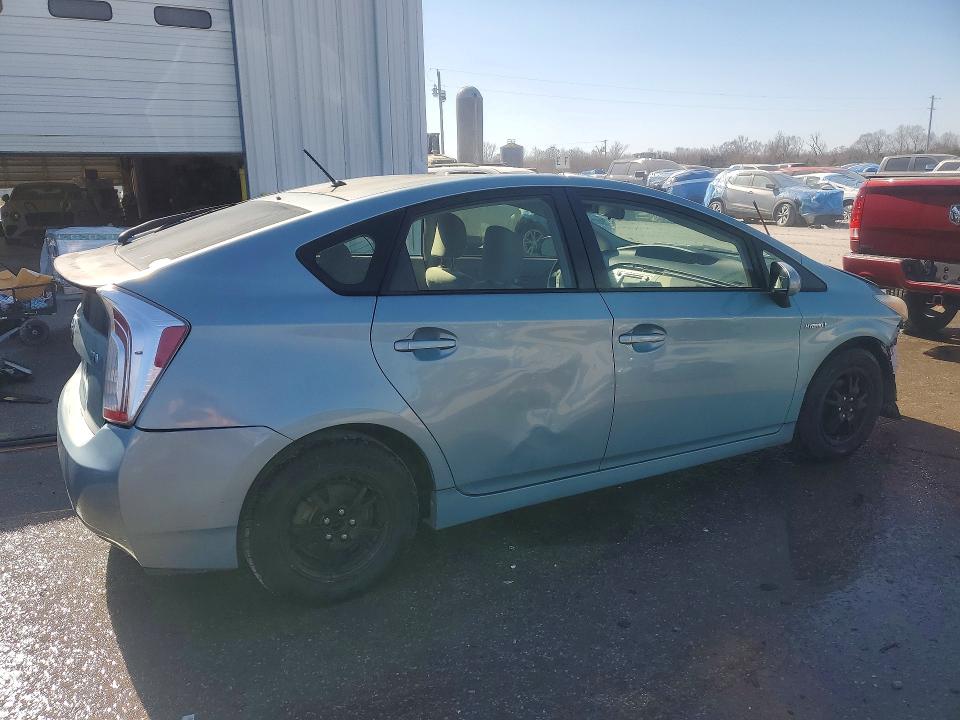 2014 Toyota Prius VIN JTDKN3DU6E1780645 COPART salvage auction — FRONT END, AL - CERT OF TITLE-SALVAGE TITLE, sold $70 on 2026-07-23 (photo 3)