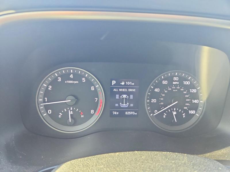 2019 Hyundai Tucson VIN KM8J3CAL6KU854004 COPART salvage auction — FRONT END, Ca - Salvage Certificate, sold $4,200 on 2026-07-02 (photo 9)