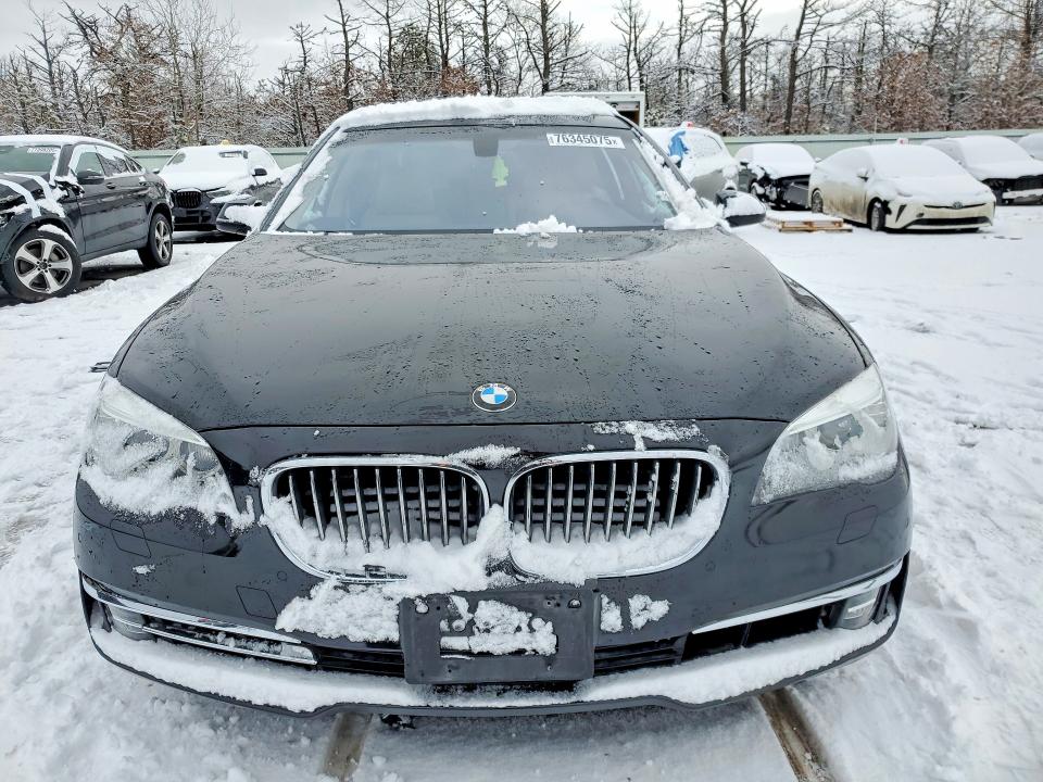 2013 BMW 7 series VIN WBAYE8C55DD134105 COPART salvage auction — REAR END, Ny - Mv907A-Parts Only, sold $475 on 2026-07-27 (photo 5)