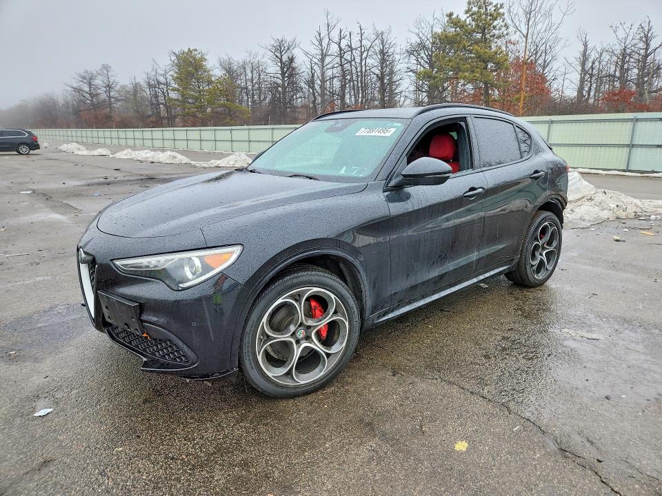 2021 Alfa romeo Stelvio VIN ZASPAKBN9M7D01712 COPART salvage auction — REAR END, Other, sold $8,900 on 2026-07-22 (photo 1)