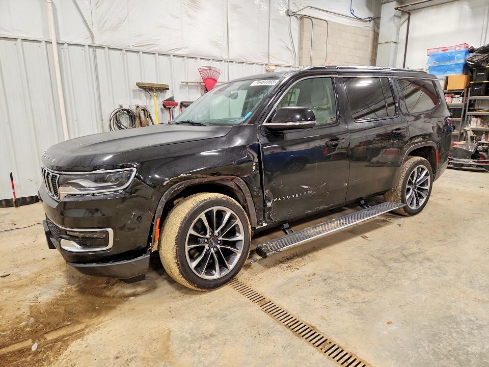 2022 Jeep Grand wagoneer VIN 1C4SJVDT7NS114225 COPART salvage auction — Front End, WI - CERT OF TITLE-SALVAGE VEHICLE, sold $13,300 on 2026-04-14 (photo 1)