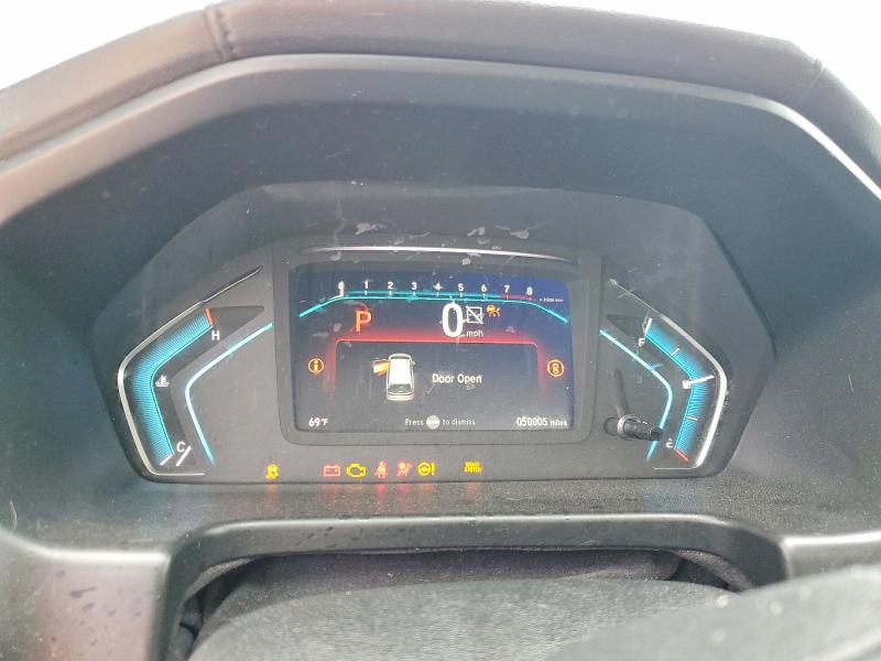 2024 Honda Odyssey VIN 5FNRL6H60RB069540 COPART salvage auction — Front End, TX - CERTIFICATE OF TITLE, sold $4,550 on 2026-06-26 (photo 9)