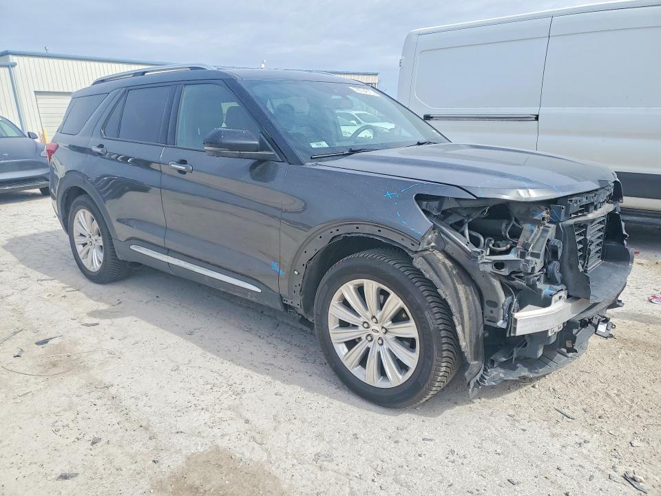 2020 Ford Explorer VIN 1FMSK7FH3LGB53794 COPART salvage auction — FRONT END, Ks - Cert Of Title-Salvage, sold $5,800 on 2026-07-02 (photo 4)