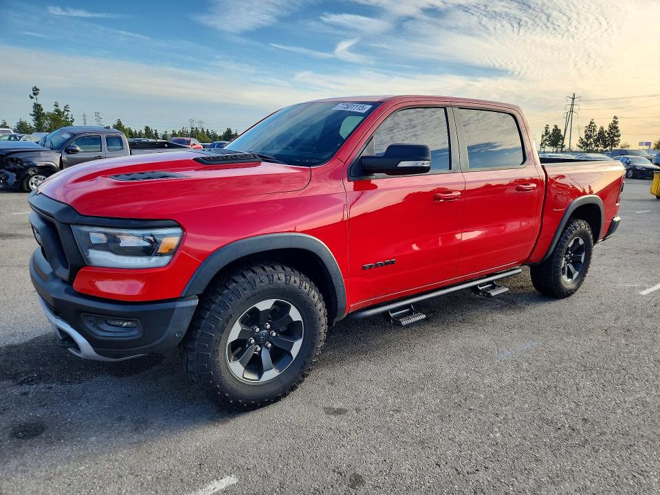 2019 Ram 1500 VIN 1C6SRFLT0KN569807 COPART salvage auction — NORMAL WEAR, Ca - Salvage Certificate, sold $17,600 on 2026-07-21 (photo 1)