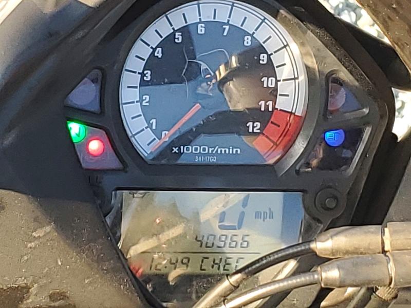 2004 Suzuki Sv650 VIN JS1VP53A242103265 COPART salvage auction — ALL OVER, CA - SALVAGE CERTIFICATE, sold $60 on 2026-07-02 (photo 7)