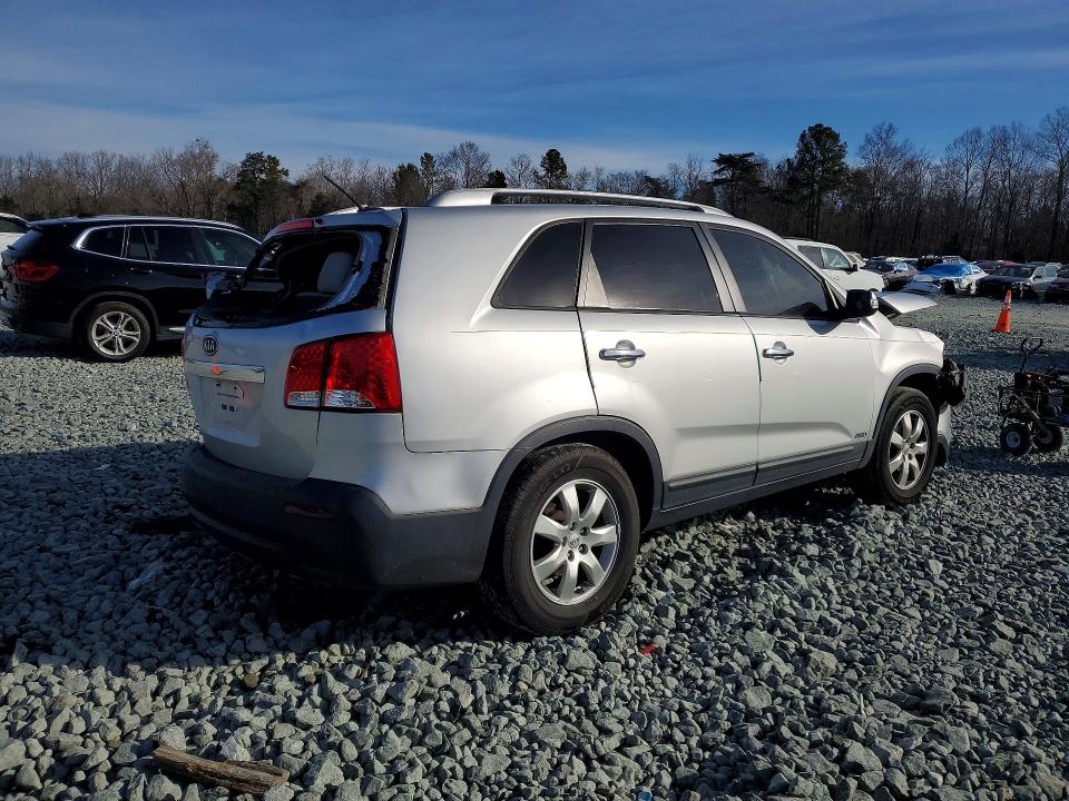 2012 Kia Sorento VIN 5XYKTDA2XCG287613 COPART salvage auction — FRONT END, Nc - Bill Of Sale, sold $150 on 2026-07-08 (photo 3)