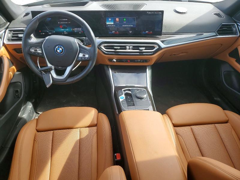 2023 BMW I4 VIN WBY43AW01PFR46491 COPART salvage auction — FRONT END, Nc - Salvage Certificate Of Title, sold $12,000 on 2026-07-29 (photo 8)