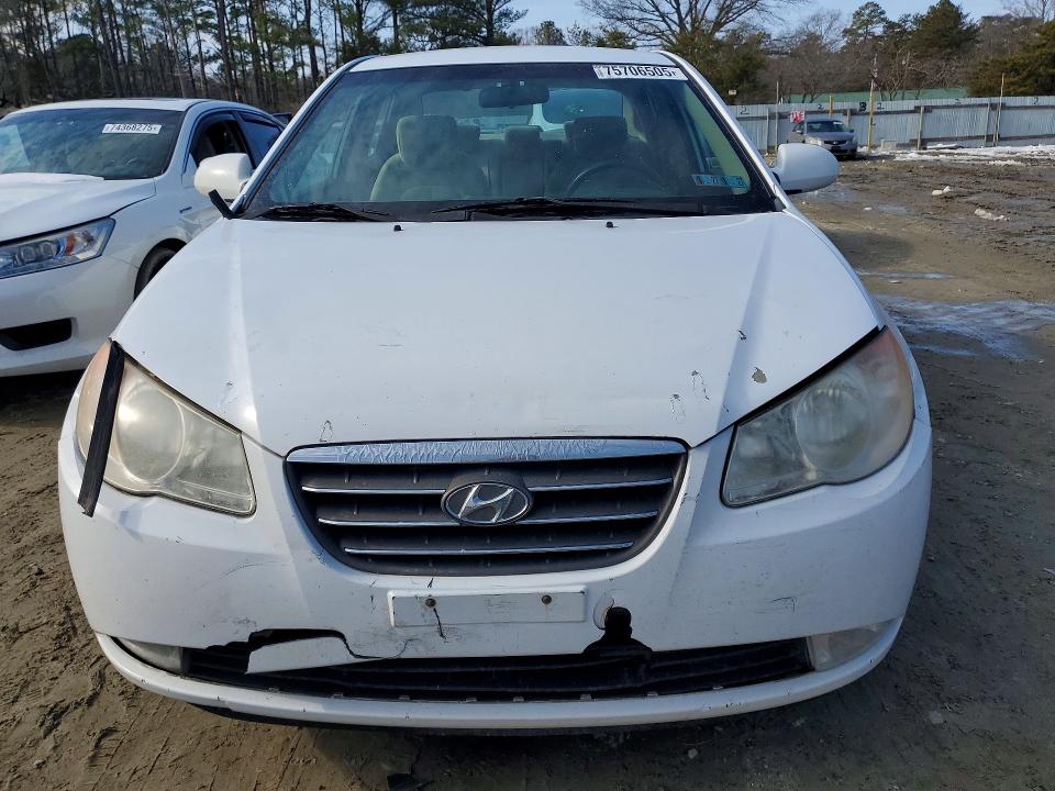 2008 Hyundai Elantra VIN KMHDU46D78U581617 COPART salvage auction — FRONT END, Md - Cert Of Salvage > 75% Damage, sold $450 on 2026-07-14 (photo 5)