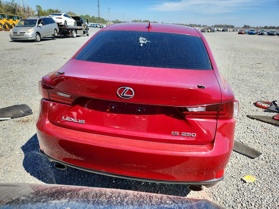 2015 Lexus Is VIN JTHBF1D27F5045536 COPART salvage auction — FRONT END, Salvage Title, sold $1,650 on 2026-07-10 (photo 6)