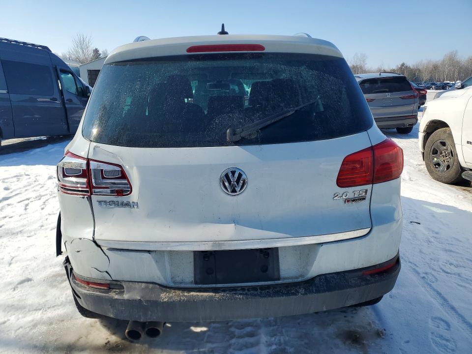 2017 Volkswagen Tiguan VIN WVGMV7AX8HK004252 COPART salvage auction — REAR END, On - Bill Of Sale - Parts Only, sold $2,000 on 2026-07-02 (photo 6)